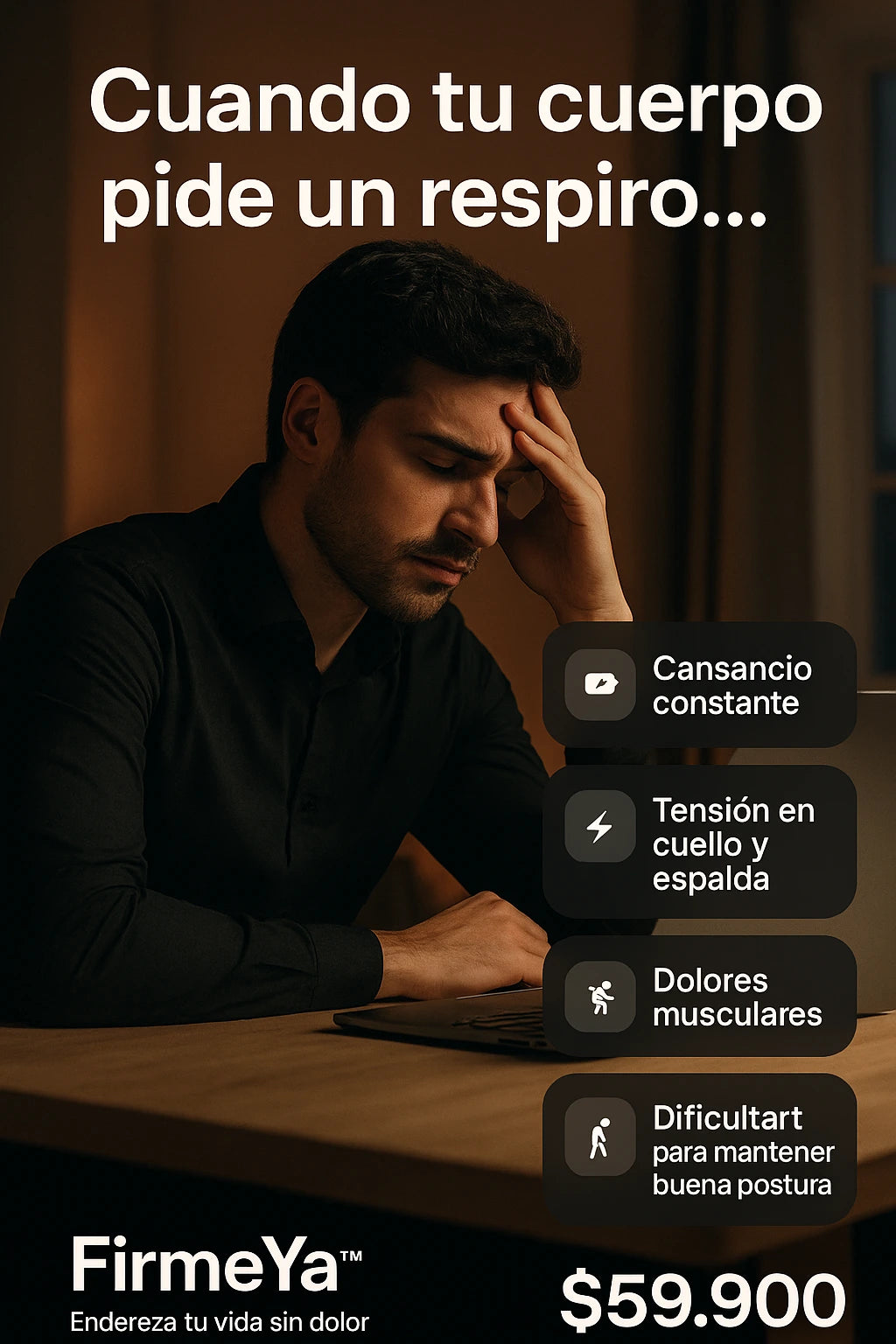 FirmeYa™ | Endereza tu vida sin dolor, Domina tu cuerpo